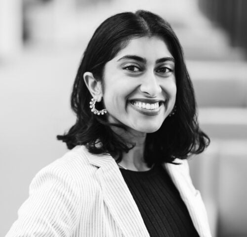 Aloka Headshot B&W